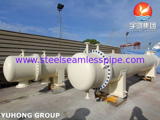 316L फ्लोटिंग हेड हीट एक्सचेंजर AES टाइप ASME सेक्शन VIII डिवीज़न 1