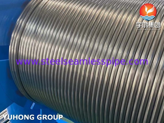 ASTM A269 TP316L ऑस्टेनिटिक स्टेनलेस स्टील कॉइल ट्यूबिंग सामान्य सेवा के लिए