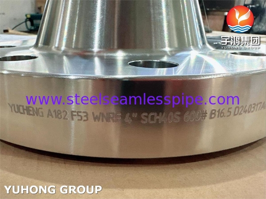 ASTM A182 F53 UNS S32750 WNRF फ्लैंग्स ASME B16.5 वर्ग 150-2500