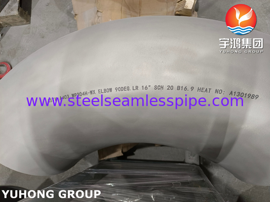 स्टेनलेस स्टील बट वेल्ड फिटिंग 90° LR कोहनी CON.REDUCER A403 WP304H B16.9
