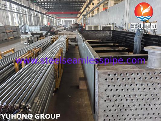 तेल गैस और रसायन उद्योगों के लिए कस्टम पंखदार ट्यूब एयर कूलर