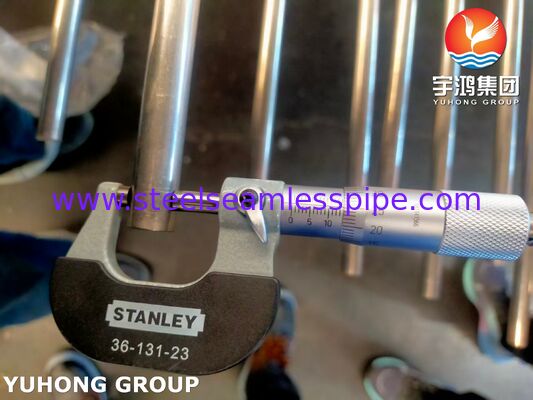 ASME SB163 N02201 SMLS कम कार्बन निकेल कंडेनसर और हीट एक्सचेंजर ट्यूब