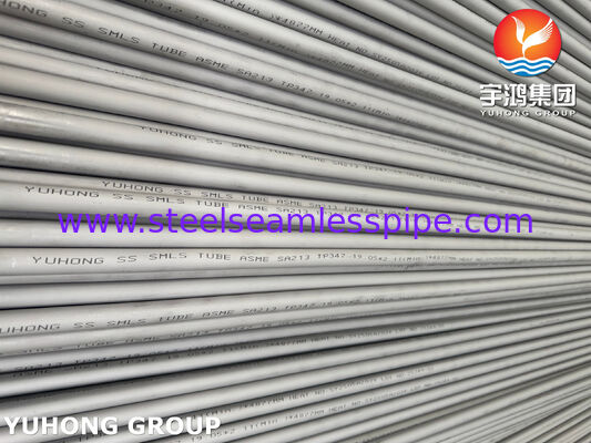 ASTM A213 TP347 स्टेनलेस स्टील सीमलेस हीट एक्सचेंजर ट्यूब