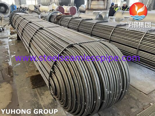 हीट एक्सचेंजर ट्यूब बंडल SA350 LF2 CL1 ट्यूबशीट SA334 Gr.6 U Bend Tube