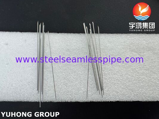 EMG सुई ISO9626 के लिए SUS304 26G मेडिकल ग्रेड स्टेनलेस स्टील बैक कट सुई ट्यूब