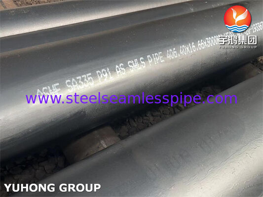 ASTM A335 / ASME SA335 UNS K90901 P91 बॉयलर ट्यूब EN 1.4903 मिश्र धातु स्टील सीमलेस पाइप