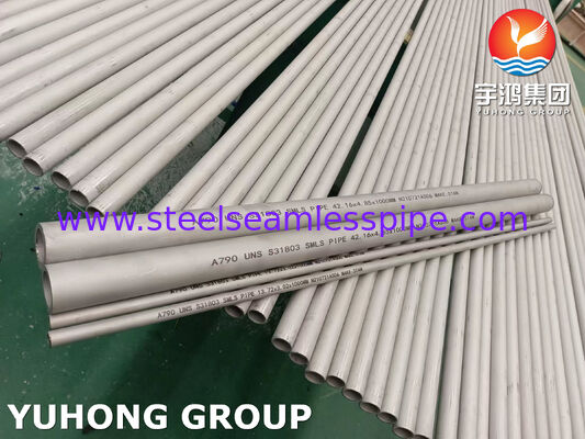 ASTM A790 UNS S31803 डुप्लेक्स ट्यूब