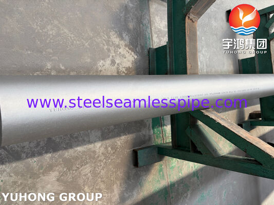 ASTM A790 UNS S32205 / 1.4462 डुप्लेक्स स्टेनलेस स्टील निर्जलीकरण संयंत्र के लिए सीमलेस पाइप