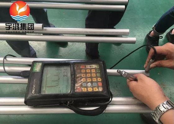 हीट एक्सचेंजर्स TP304 / TP304L TP316 / TP316L 19.05X2.11MM के लिए स्टेनलेस स्टील नालीदार ट्यूब