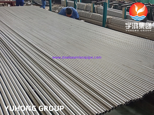 ASME SA213 TP316L स्टेनलेस स्टील सीमलेस हीट एक्सचेंजर ट्यूब