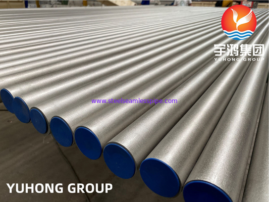 ASTM B407 UNS N08810 / Incoloy 800H / DIN 1.4958 निर्बाध निकेल मिश्र धातु ट्यूब