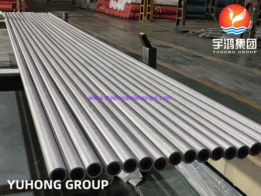 ASME SA213 / ASTM A213 TP347H स्टेनलेस स्टील सीमलेस ट्यूब हीट एक्सचेंजर ट्यूब