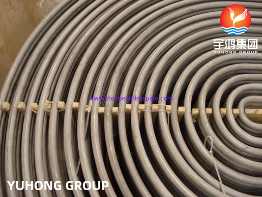 स्टेनलेस स्टील यू बेंड ट्यूब, ASME SA249, A688, ASME SA213 TP304 / TP304L / TP304H / TP304N