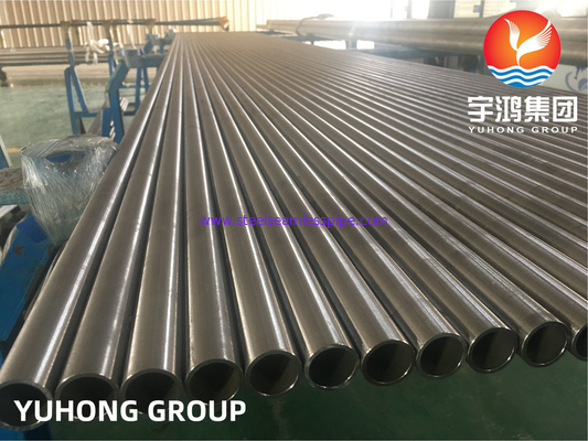 ASTM B163 INCONEL 825 / UNS N08825 मिश्र धातु सीमलेस पाइप निकेल HT/UT उपलब्ध
