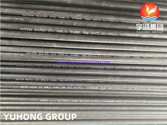 ASTM A192 / ASME SA192 कार्बन स्टील सीमलेस बॉयलर ट्यूब सुपरहीटर ट्यूब