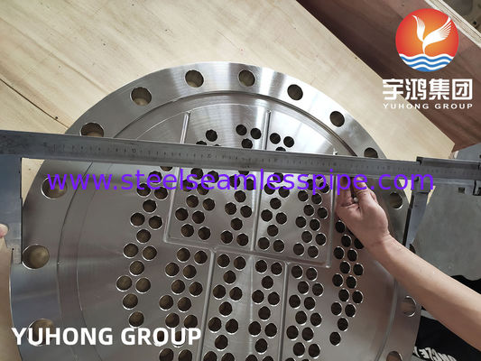 हीट एक्सचेंजर के लिए ASME SA182 F316L ट्यूबशीट: