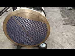 हीट एक्सचेंजर के लिए स्टेनलेस स्टील / कार्बन स्टील / कॉपर मिश्र धातु ट्यूब बंडल